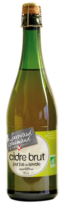 cidre brut pomme de savoie