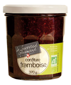 confiture framboise bio