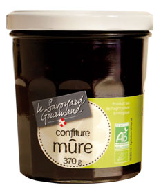 confiture mûre bio