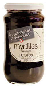 myrtilles au sirop